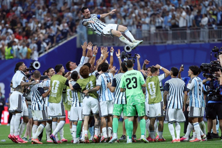 Intip Rapor Pemain Argentina Usai Singkirkan Mesir
