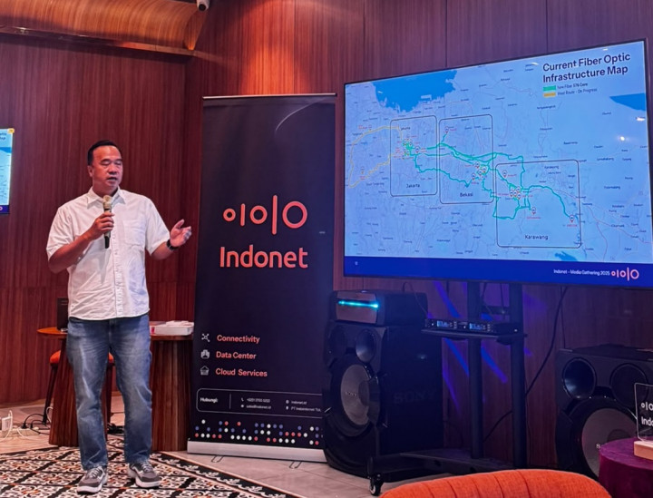 Indonet Tambah Jalur Fiber Optik Bawah Tanah, Siap Dukung Lonjakan Data Center dan AI di Indonesia