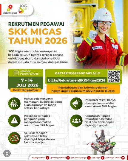 Rekrutmen SKK Migas 2026 Dibuka! Cek Syarat, Formasi dan Link Daftarnya