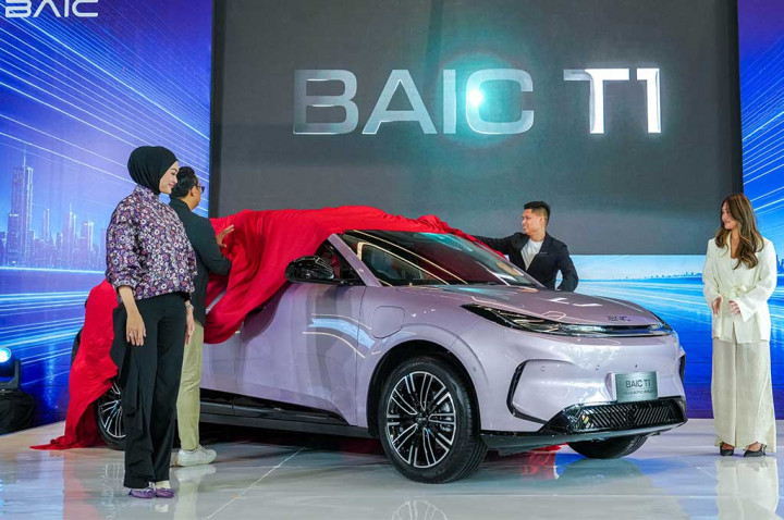 T1 jadi Jagoan Baru BAIC di Premium Hatchback Crossover EV