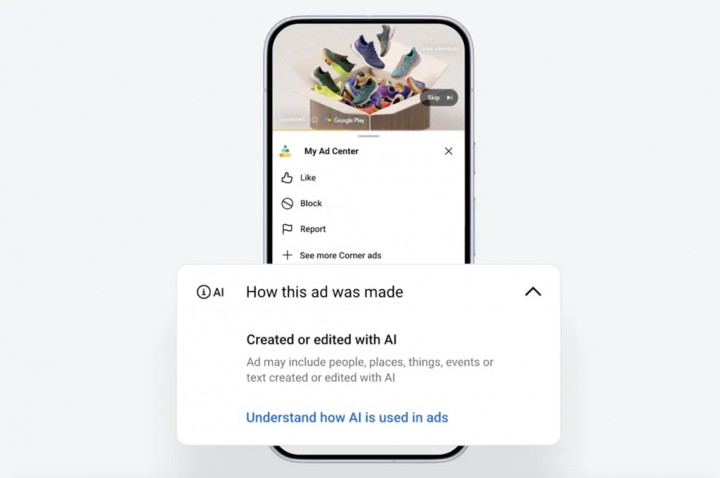 Google Tambah Label untuk Iklan Buatan AI di Search, YouTube, dan Discover