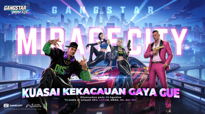 Gangstar Mirage City Resmi Buka Pra-Registrasi, Siap Soft Launch 20 Agustus 2026