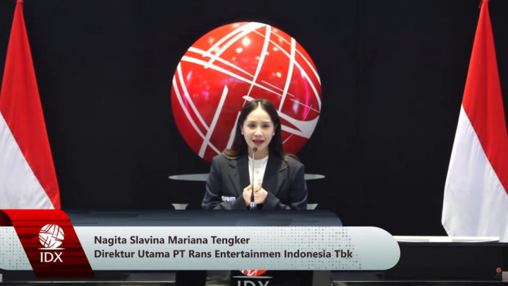 IPO RANS Resmi Melantai di BEI, Nagita Slavina Ingin Kreativitas Jadi Intellectual Property