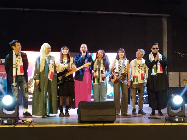 Vokalis Efek Rumah Kaca hingga Noh Salleh Kolaborasi di Lagu untuk Palestina