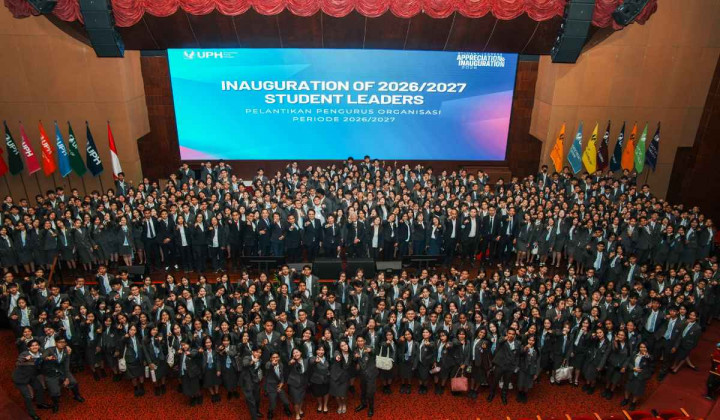 UPH Gelar Student Leaders Appreciation and Inauguration 2026 Cetak Mahsiswa Berkarakter