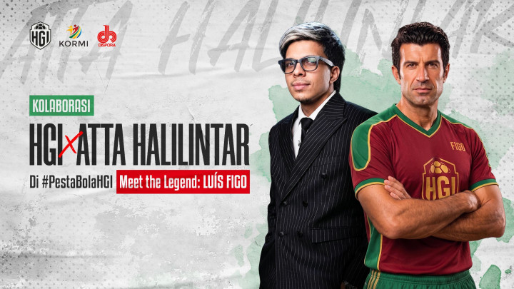 Atta Halilintar dan HGI Hadirkan Luis Figo ke Indonesia, Siap Meriahkan Pesta Bola 2026