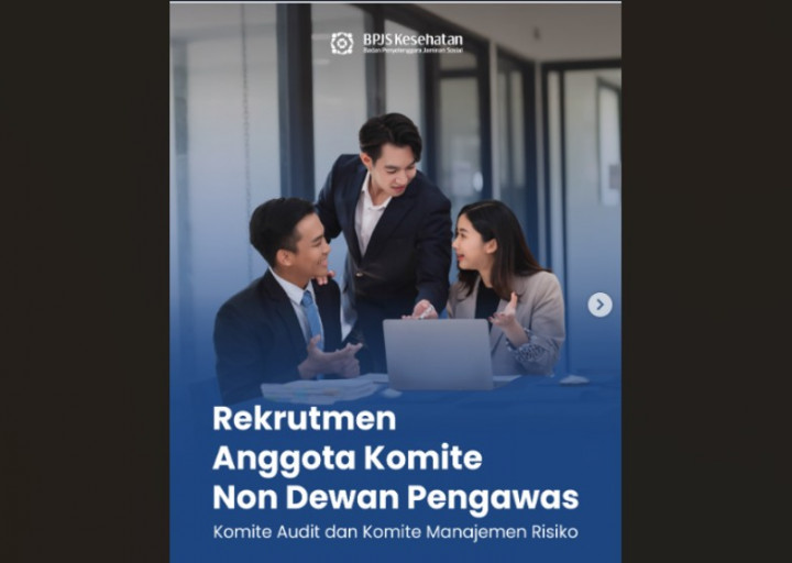 BPJS Kesehatan Buka Rekrutmen Anggota Komite Non Dewan Pengawas, Begini Cara Daftarnya