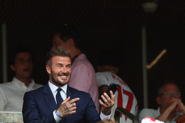 David Beckham Rayakan Kemenangan Inggris ke Semifinal Piala Dunia