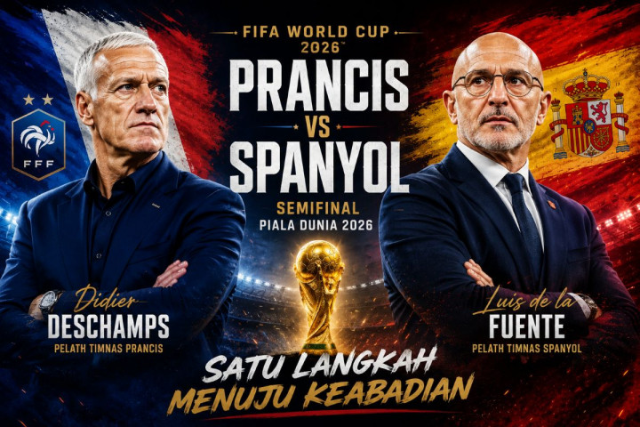 Deschamps Sebut Prancis vs Spanyol bakal Jadi Duel Terbaik Piala Dunia 2026, De la Fuente Merendah