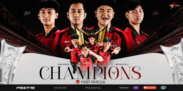 MBR Omega Juara FFNS 2026 Fall, Lolos ke Free Fire World Series SEA
