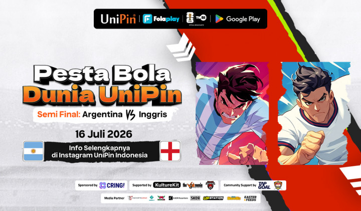 UniPin Hadirkan Pengalaman Nobar Pesta Bola Dunia 2026, Satukan Komunitas Sepak Bola dan Gaming