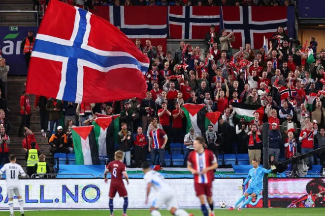 Laga Norwegia vs Israel dalam kualifikasi Piala Dunia 2026, 11 Oktober 2025. (Foto: Getty Images)