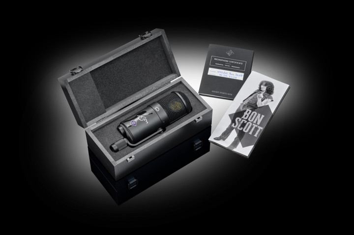 Neumann U 47 fet Bon Scott Edition, Edisi Terbatas untuk Kenang Legenda AC/DC