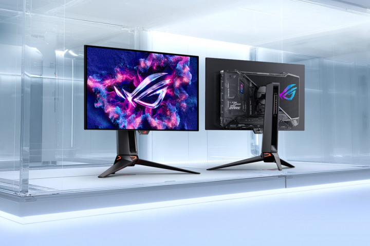 Asus ROG Pamer Monitor Tandem RGB OLED PG32UCWM, Sudah Dual Mode