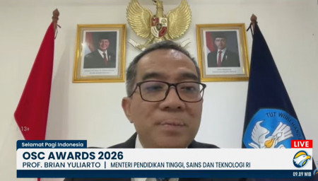 Beri Dukungan, Mendiktisaintek Berharap Beasiswa OSC Jadi Contoh Bagi Banyak Pihak