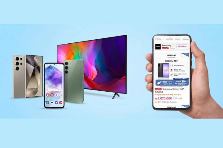 Kolaborasi Samsung dan Lazada Dongkrak Penjualan hingga Tiga Digit