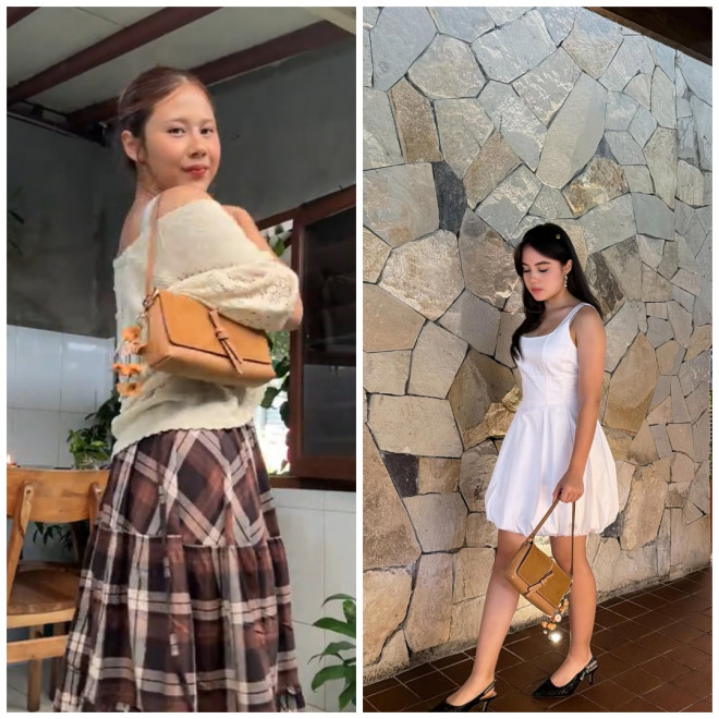 Nadin Amizah dan Nicole Rossi, yang sama-sama tampil dengan Loop Flap Shoulder Bag. Dok. Ist