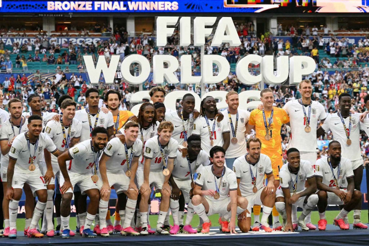 Inggris Finis Ketiga di Piala Dunia 2026, Torehkan Hasil Terbaik sejak 1966