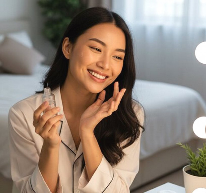  Gunakan serum anti-aging sejak usia 25 tahun untuk menjaga keremajaan kulitmu.  (Foto: Ilustrasi/Dok. Generate AI)
