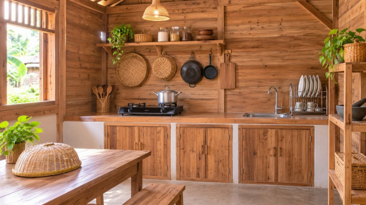 5 Ide Dapur Minimalis Sederhana di Kampung yang Nyaman dan Estetis