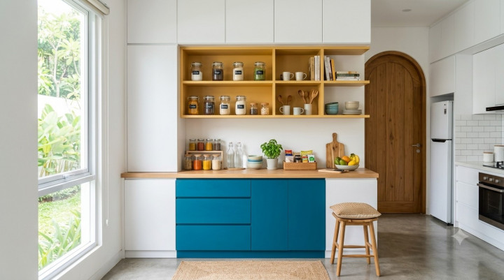 Tak Perlu Ruang Luas, Ini 5 Inspirasi Pantry Dapur Minimalis yang Sederhana