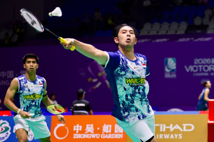 China Open 2026: Sabar/Reza Segel Tiket Babak Kedua