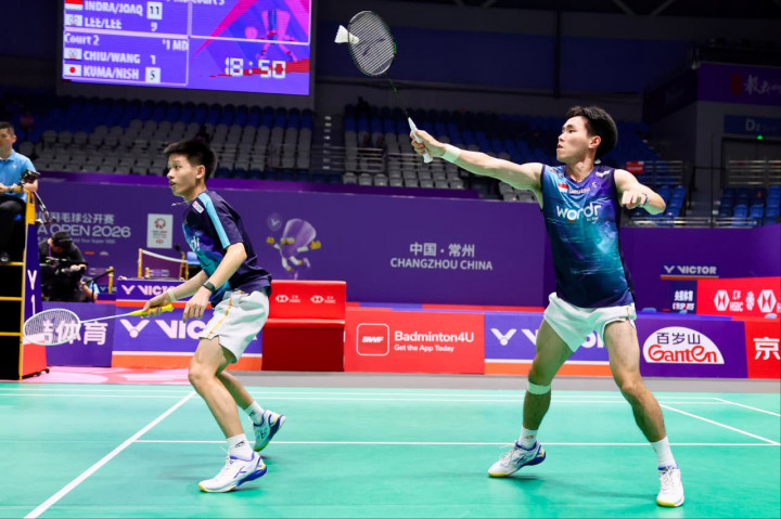 China Open 2026: Raymond/Joaquin Lolos Dramatis ke Babak Kedua