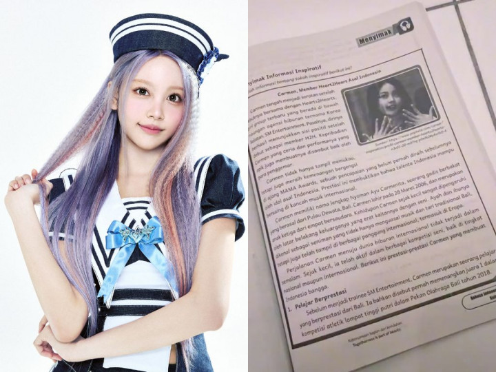 Carmen Hearts2Hearts Masuk Buku Pelajaran SD, Jadi Sosok Inspiratif