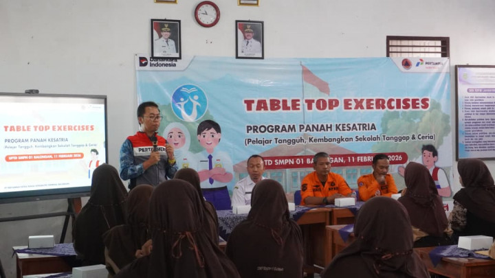PANAH KESATRIA, Cara Pertamina Bekali Pelajar Hadapi Bencana