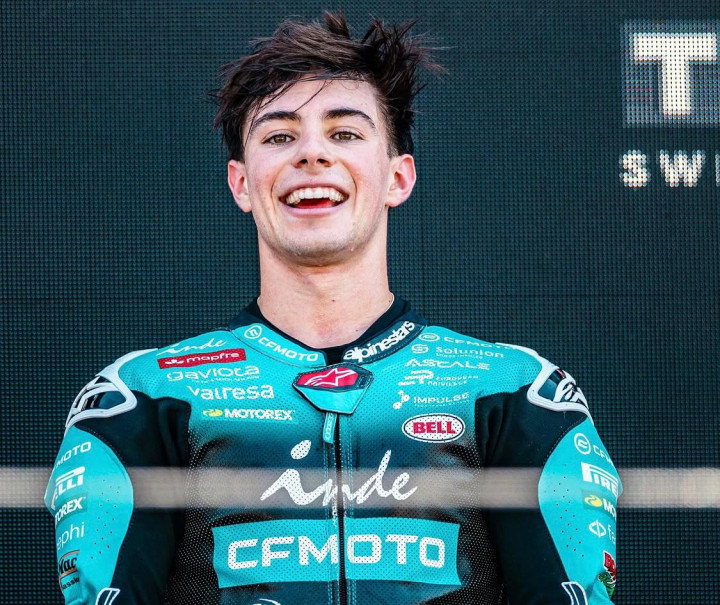 Teken Kontrak dengan Honda, David Alonso Promosi ke MotoGP Musim Depan