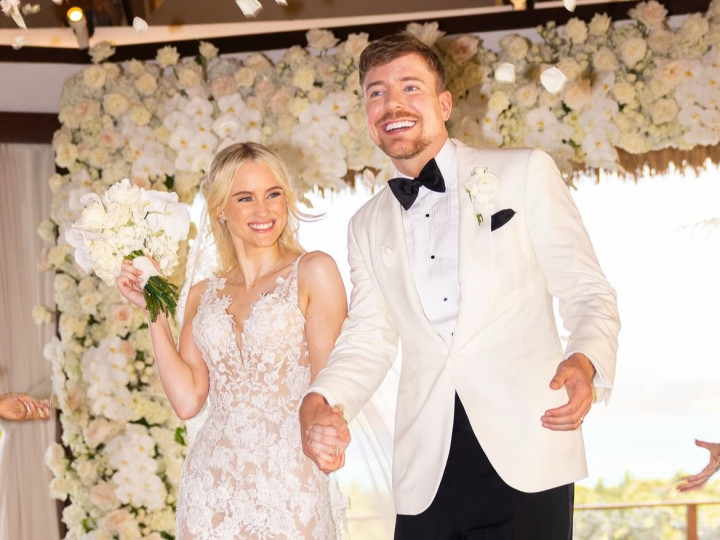 YouTuber MrBeast Resmi Menikah, Akui Telah Menemukan 'MrsBeast'