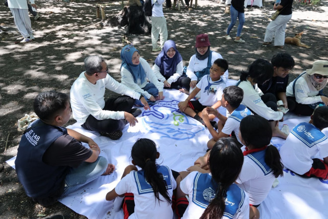 Acara Coastal Education, Hari Anak Nasional 2026. Foto: Pertamina