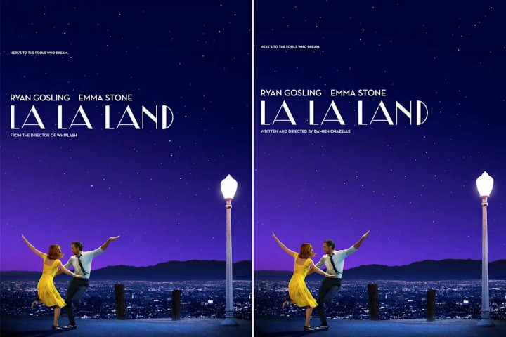 Poster La La Land Diubah Setelah 10 Tahun, Pose Tangan Ryan Gosling Akhirnya Diperbaiki