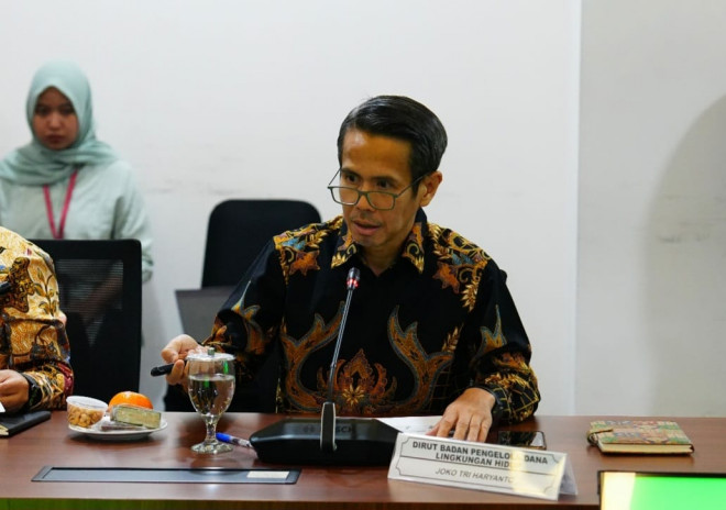 Direktur Utama BPDLH Joko Tri Haryanto. Foto: Medcom.id. 