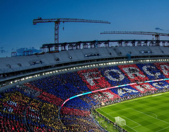 Stadion FC Barcelona, Spotify Camp Nou. (Foto: Instagram @fcbarcelona)