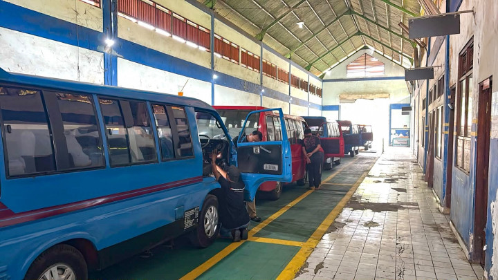 Demi Keselamatan Siswa, 244 Unit Bus Sekolah di Tabanan Bali Dilengkapi GPS