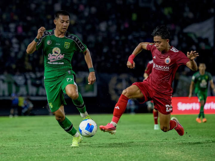 Hasil Babak I Persebaya vs Persija: Bajul Ijo Ditahan Imbang Macan Kemayoran