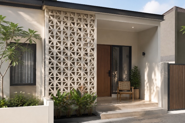 Teras Rumah Terasa Pengap? Coba 5 Model Roster Vertikal Ini