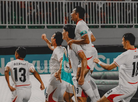 Hasil Babak I Indonesia vs Kamboja: Brace Mitchell Baker Bawa Garuda Unggul