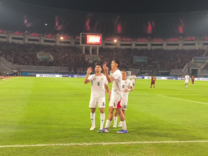 Hasil Indonesia vs Kamboja: Garuda Pesta Gol ke Gawang Kamboja di Laga Perdana