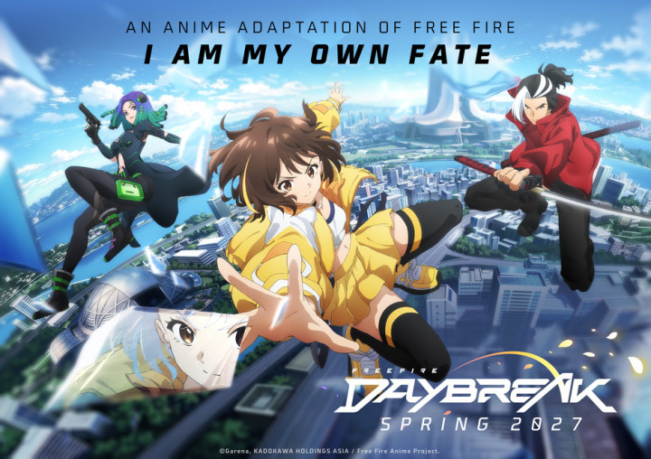 Anime Free Fire Daybreak Tayang Musim Semi 2027, Kelly Jadi Karakter Utama