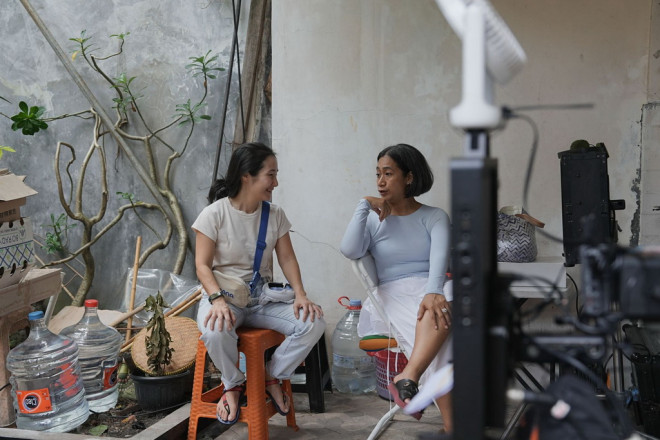 Melissa Karim dan Nia Dinata (Foto: istimewa)