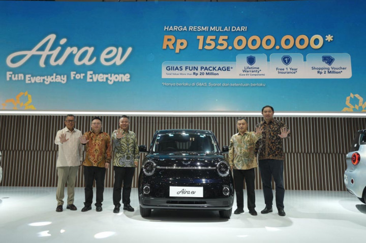Wuling Aira ev Resmi Dijual, Mobil Listrik dengan Harga Mulai Rp155 Juta