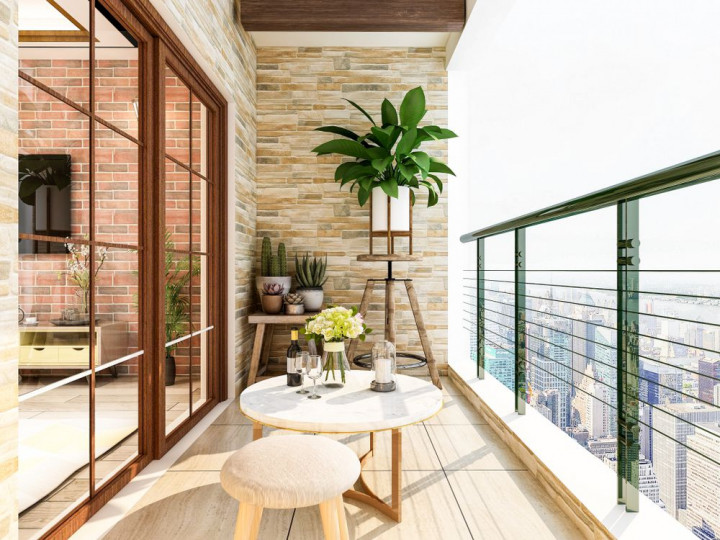 7 Ide Dekorasi Balkon Minimalis agar Terlihat Estetik dan Lebih Nyaman
