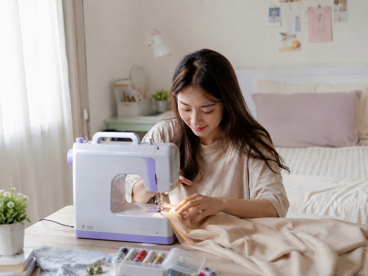 5 Mesin Jahit <i>Portable</i> untuk Pemula, Harga Mulai Rp500 Ribuan