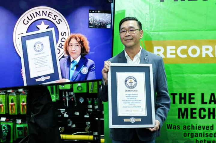 Bikin Kompetisi Mekanik Terbesar di Dunia, Tekiro Cetak Sejarah