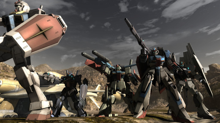 V2 Assault Buster Gundam di Ultah ke-8 Mobile Suit Gundam Battle Operation 2