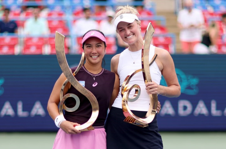 Aldila Sutjiadi Raih Gelar Juara Washington Open 2026 usai Menang Telak di Final