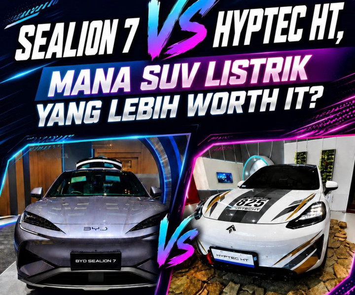 Mengulik Keunggulan Hyptec HT Dibanding BYD Sealion 7