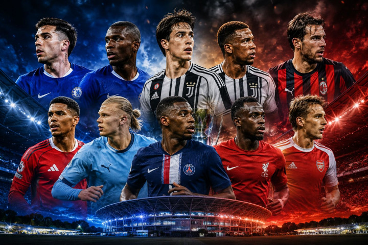Jadwal Pramusim Klub Top Eropa 4-10 Agustus 2026: Chelsea ke Jakarta, Juventus Bentrok dengan Inter
